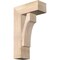 Ekena Millwork Westlake Block Smooth Bracket w/ Offset Brace, Douglas Fir, 7 1/2"W x 18"D x 30"H BKT0806X18X30WTL05SDF - alternate 1